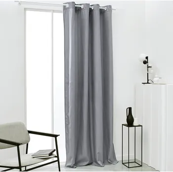 Sprchový závěs Blancheporte Jednobarevný závěs, zakončený očky šedá