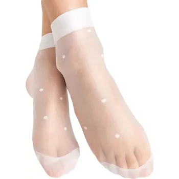 Pánské ponožky Dívčí ponožky Julia 004 G 01 - NOVITI Bílá Univerzální