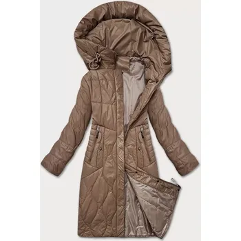 Dámská bunda Hnědá dámská prošívaná bunda pro přechodné období S'West (B8302-14) odstíny hnědé 50