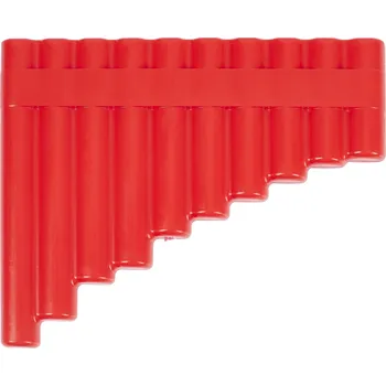 Dechový nástroj GW Panova flétna pro začátečníky - Červená + prodloužená záruka 3 roky