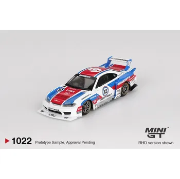 autíčko Nissan LB-Super Silhouette S15 SILVIA GARASIDRIFT x LBWK 2025 - 1:64 - Mini GT - blistr
