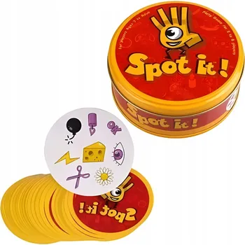 Desková hra Společenská hra Spot it! Zábavná karetní hra Asmodee