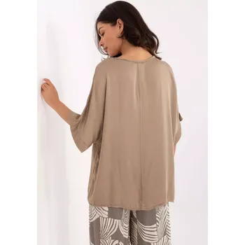 Dámská košile Halenka TW BZ BI 3228.75 béžová XL