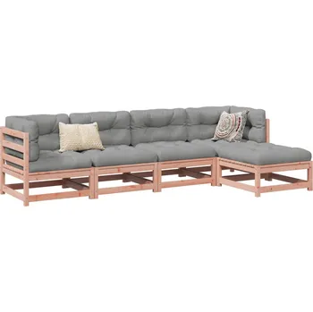 Zahradní lavice zahrada-XL 5dílná zahradní sedací souprava s poduškami masivní douglaska 3299391