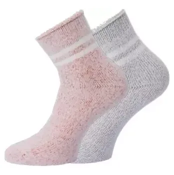 Pánské ponožky Ponožky WiK 37770 Warm Kuschelig A'2 35-42 grey-j. melangešedá 39-42