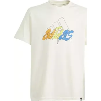 Tričko adidas GFX Illustrated Jr IM8337 140 cm