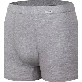 Boxerky Pánské boxerky Authentic 092 3-5XL melanžově šedá 4XL