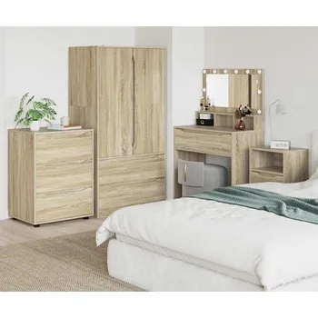 Příborník do zásuvky vidaXL Úložná skříňka Sonoma dub 60 x 48 x 81 cm kompozitní dřevo [888859]