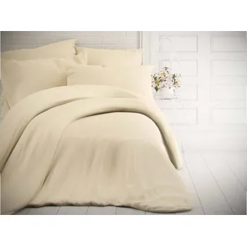 Povlečení Kvalitex Bavlněné povlečení smetanové