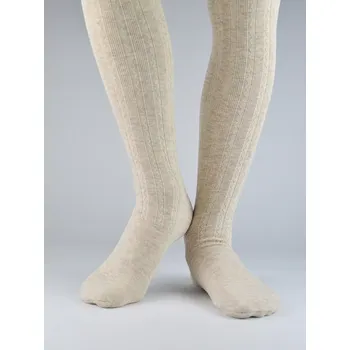 Dívčí oblečení Noviti RB003 Dívčí termo punčocháče 116-158 Béžová 116-122