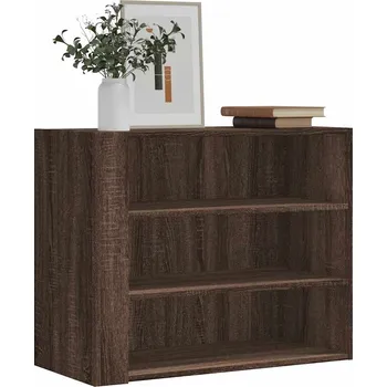 Komoda zahrada-XL Nástěnná skříňka hnědý dub 75 x 35 x 60 cm kompozitní dřevo 848422