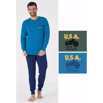 Chlapecké pyžamo Karelpiu KF5132 Modrá 13/14