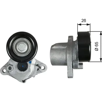 Napínák, žebrovaný klínový řemen GATES T39293