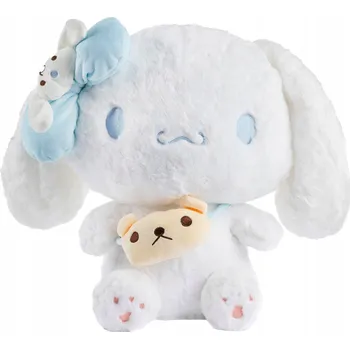 plyšák VELKÝ PLYŠOVÝ MEDVÍDEK HELLO KITTY CINNAMOROLL PLYŠÁK PLYŠOVÝ MAZLÍČEK PŘÍTULNÍČEK 100 CM - BÍLÝ
