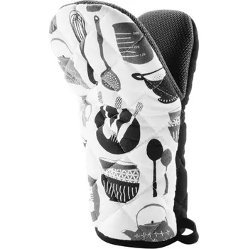 Chňapka KUCHYŇSKÁ RUKAVICE CHŇAPKA bavlněná se silikonem