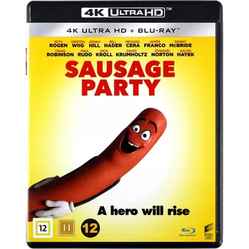 Blu-ray film Sausage Party Blu-ray disk