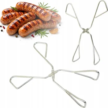 Příslušenství pro gril KUCHYŇSKÉ KLEŠTĚ MALÉ NA SALÁTY MASO GRIL MALÉ