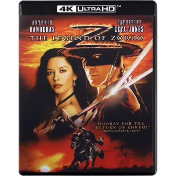 Blu-ray film Legenda Zorro Blu-ray 4K disk