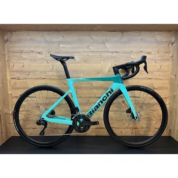 Jízdní kolo Silniční kolo Bianchi Oltre Race, rám 55 cm, kola 28", zelené