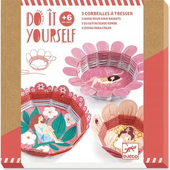 kreativní sada Udělej si sám - košíčky KVĚTINY DJ07952