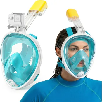 Potápěčská maska Potápěčské Brýle na šnorchlování celoobličejová pro děti S/M AntiFog