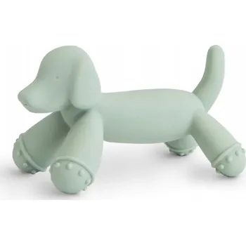 Kousátko Mushie silikonové zelené