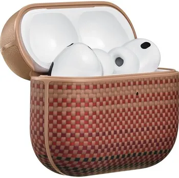 Pouzdro na mobilní telefon Pitaka Aramid Fiber Magnetic Case pouzdro AirPods Pro 3 Sunset