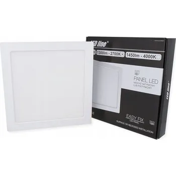 Stropní LED panel Ledin 18 W, teplá bílá 2700 K, 1300 lm