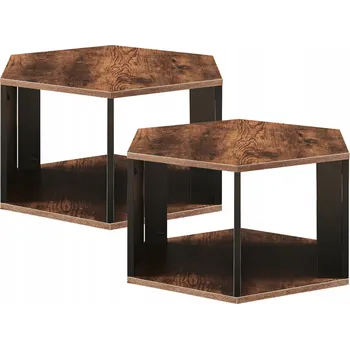 Konferenční stolek Konferenční stolek PremiumXL obdélníkový 68,5 x 1 x 13,5 cm ořech