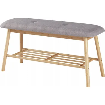 Botník Botník s lavicí PremiumXL 90 x 45 x 30 cm bezbarvý