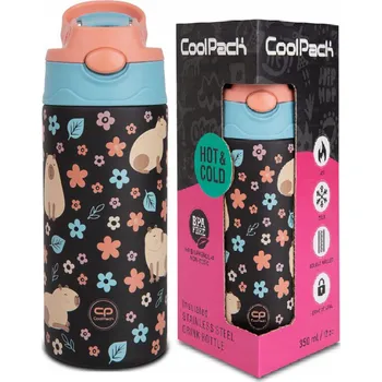 Termoska Lahev Na Pití termoláhev BONO CoolPack 350 ml kapybara, kapybara