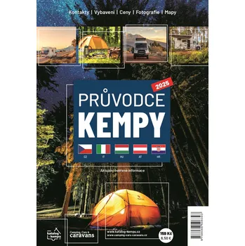 Průvodce kempy 2025 - EEZY Publishing (2025, brožovaná)
