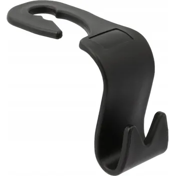 Věšák Věšák na opěrku hlavy ME Premium plastový černý 20 kg