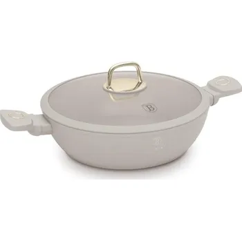 Nádobí Berlingerhaus Pánev s titanovým povrchem a poklicí 28 cm Sahara Collection