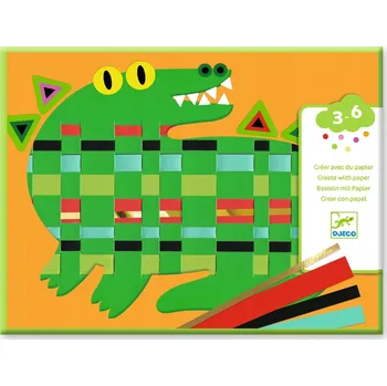 kreativní sada Djeco: Výtvarná sada ZAPLETÁNKY 3+ 0088