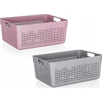 Úložný box Košík TERRA 32,5x23,5x14cm PH mix barev