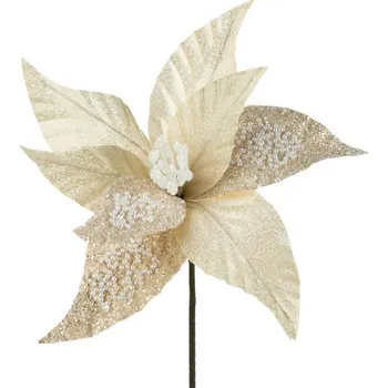 umělá květina Umělá větvička FLORE 286 zlatá (12 ks)