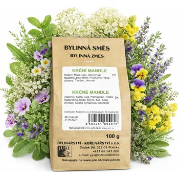 Čaj JUKL Krční mandle bylinná čajová směs 100g
