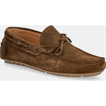 Dámské mokasíny Semišové mokasíny U.S. Polo Assn. PABLO PABLO001M.5S1 hnědá 84A, EUR 41