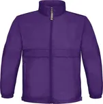 Sirocco /kids větrovka bez podšívky dětská purple 3-4