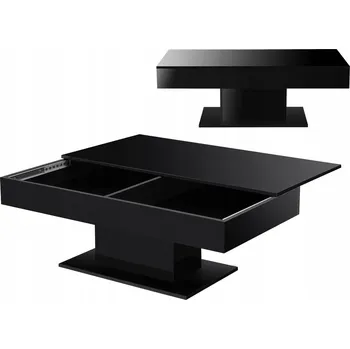 Konferenční stolek Konferenční stolek PremiumXL obdélníkový 110 x 60 x 40 cm černý