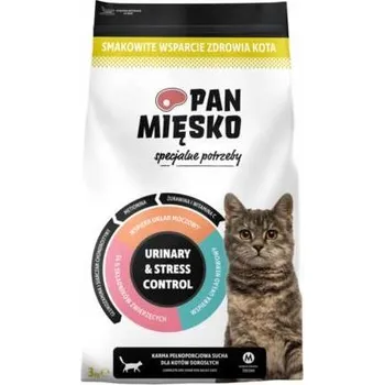 Krmivo pro kočku Pan Mięsko Urinary & Stress Control suché krmivo pro kočky 800 g