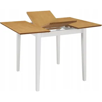 Jídelní stůl Kuchyňský stůl VidaXL obdélníkový bílý 80 x 80 x 74 cm