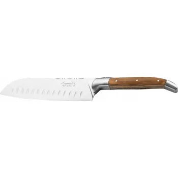 Kuchyňský nůž Nůž Laguiole Santoku Olive 17 cm univerzální