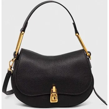 Kabelka Kožená kabelka Coccinelle E1.PQR.58.01.01 černá 99X, vel. ONE SIZE