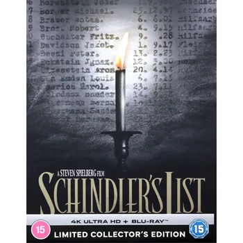 Blu-ray film Lista Schindlera Blu-ray disk