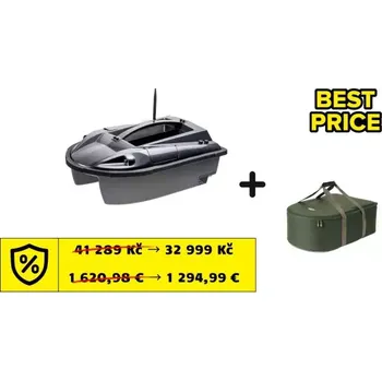 zavážecí lodička AKCE Zavážecí lodička Carp Scout Li-ion 10 + transportní taška