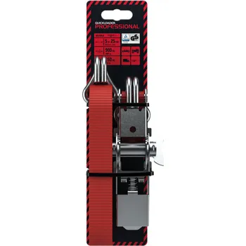 Upínací popruh QUICKLOADER Upínací pás Professional, 5 m × 25 mm, 900 kg&nbsp;42119