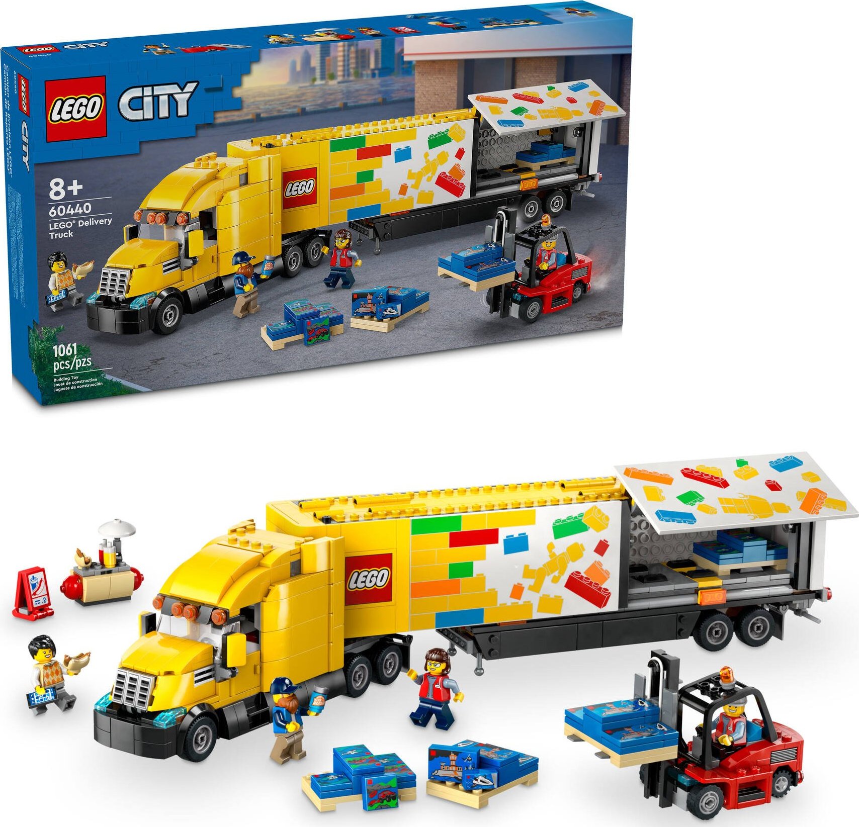 LEGO City 60440 Žlutý kamion doručovací služby