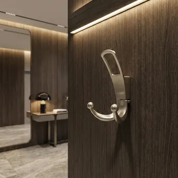 Věšák Interex design Věšák LAMAR / kartáčovaný nikl